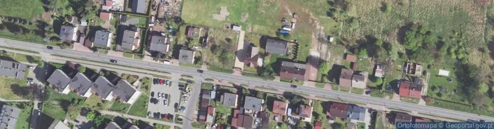 Zdjęcie satelitarne Gwarków ul.