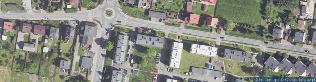 Zdjęcie satelitarne Gwarków ul.
