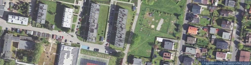 Zdjęcie satelitarne Gwarków ul.