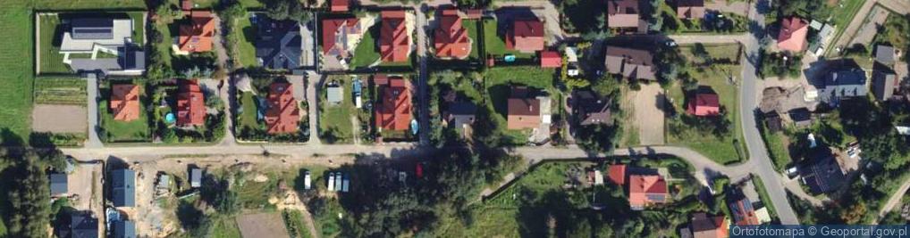 Zdjęcie satelitarne Gwiezdna ul.