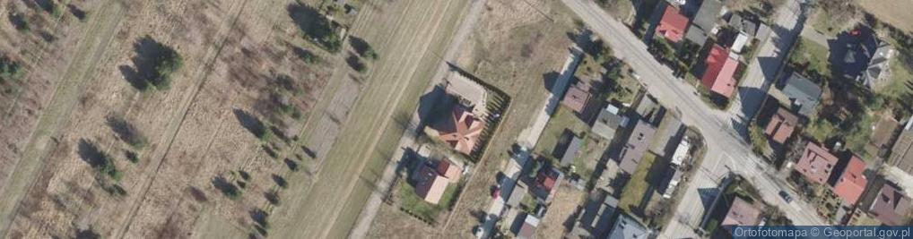 Zdjęcie satelitarne Gwiaździsta ul.