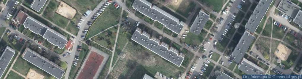 Zdjęcie satelitarne Gwarków ul.