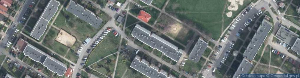 Zdjęcie satelitarne Gwarków ul.