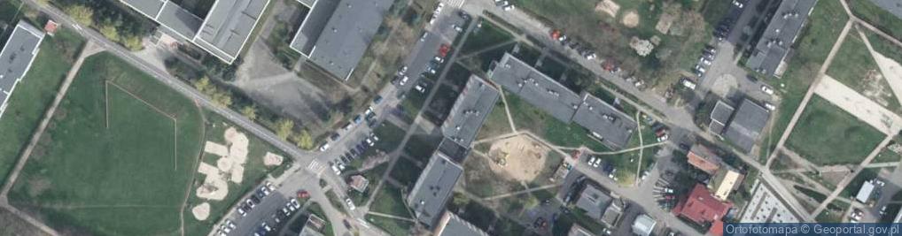 Zdjęcie satelitarne Gwarków ul.