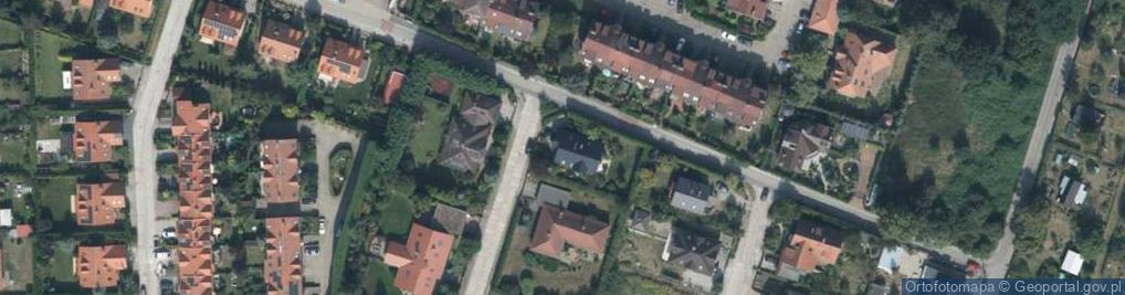Zdjęcie satelitarne Gwiezdna ul.