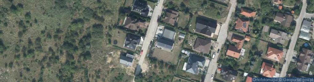 Zdjęcie satelitarne Gwiezdna ul.