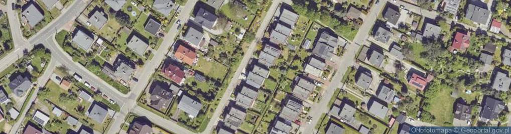 Zdjęcie satelitarne Gwarków ul.