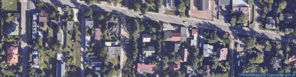 Zdjęcie satelitarne Gwiaździsta ul.