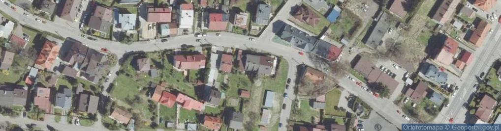 Zdjęcie satelitarne Gwardyjska ul.