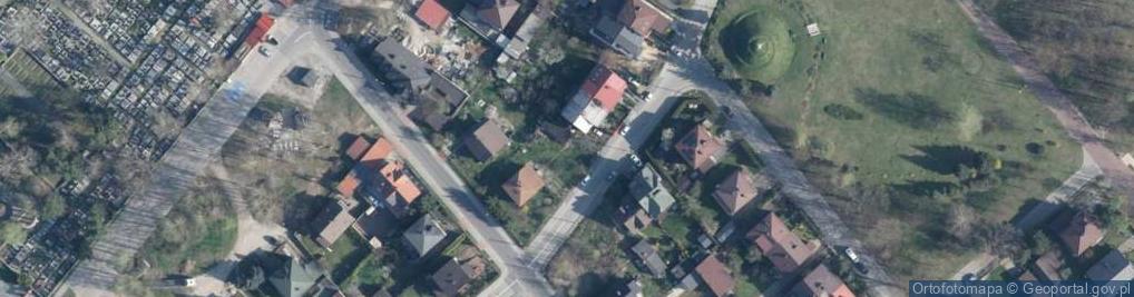 Zdjęcie satelitarne Gwarecka ul.