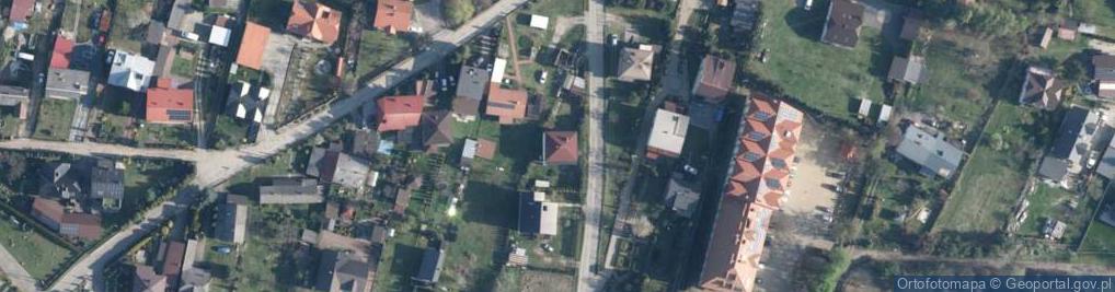 Zdjęcie satelitarne Gwarków ul.