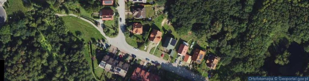 Zdjęcie satelitarne Gwiezdna ul.
