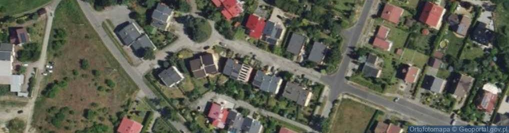 Zdjęcie satelitarne Gwarków ul.