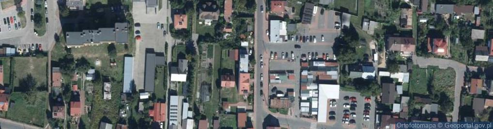 Zdjęcie satelitarne Gwardii ul.