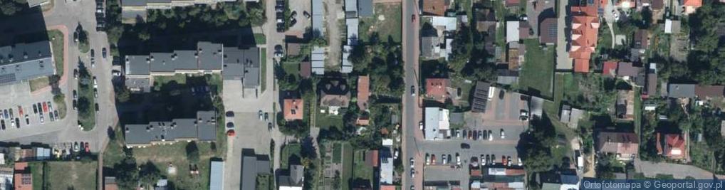 Zdjęcie satelitarne Gwardii ul.