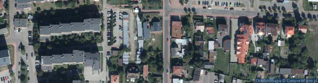 Zdjęcie satelitarne Gwardii ul.