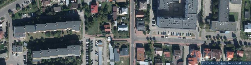 Zdjęcie satelitarne Gwardii ul.