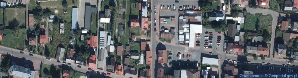 Zdjęcie satelitarne Gwardii ul.