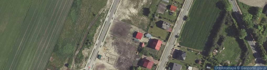 Zdjęcie satelitarne Gwiezdna ul.