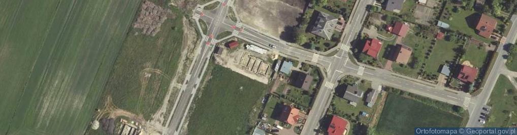 Zdjęcie satelitarne Gwiezdna ul.
