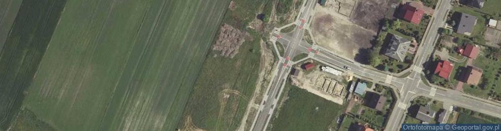 Zdjęcie satelitarne Gwiezdna ul.