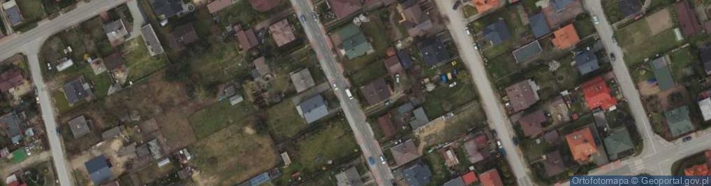Zdjęcie satelitarne Gwardzistów ul.