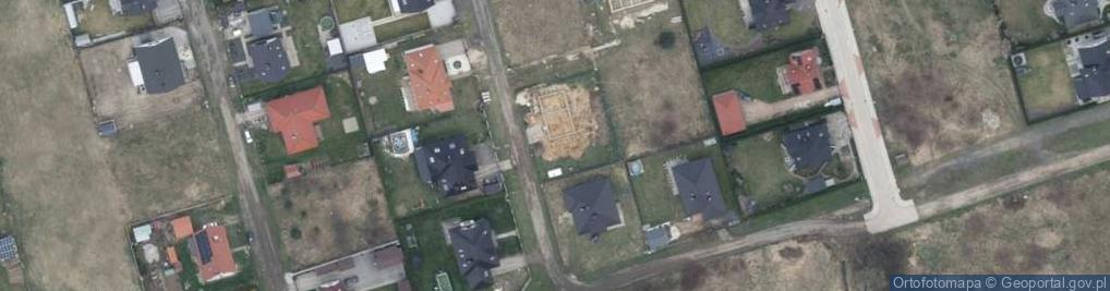 Zdjęcie satelitarne Gwiezdna ul.