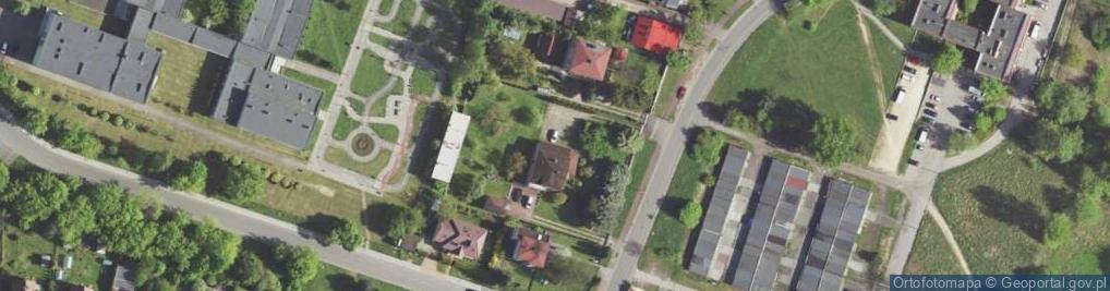 Zdjęcie satelitarne Gwiezdna ul.