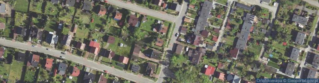 Zdjęcie satelitarne Gwiezdna ul.