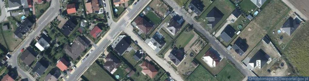Zdjęcie satelitarne Gwiaździsta ul.