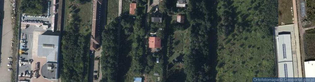 Zdjęcie satelitarne Gwarna ul.