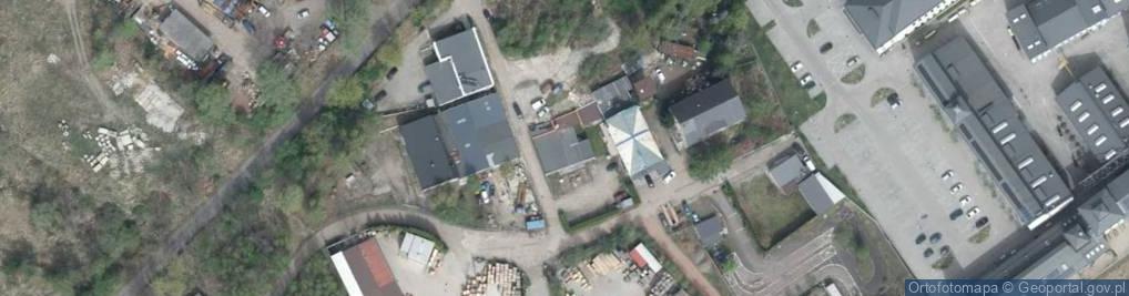 Zdjęcie satelitarne Gwarków ul.
