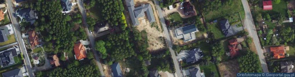 Zdjęcie satelitarne Gwiezdna ul.