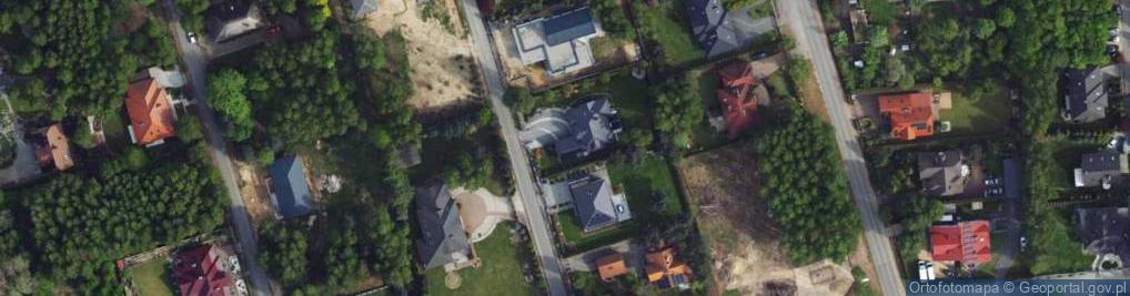 Zdjęcie satelitarne Gwiezdna ul.