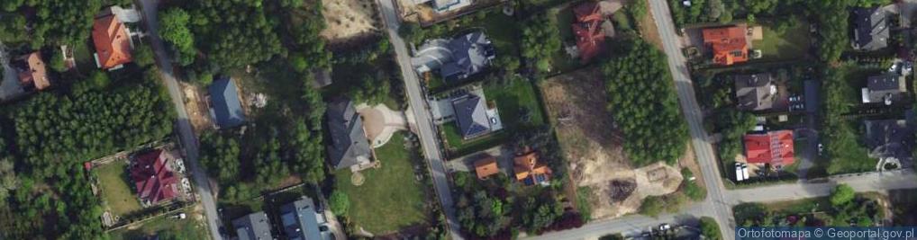 Zdjęcie satelitarne Gwiezdna ul.