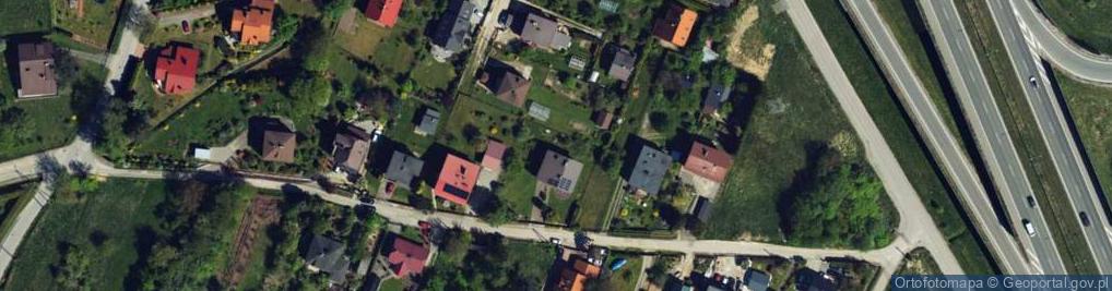 Zdjęcie satelitarne Gwiezdna ul.