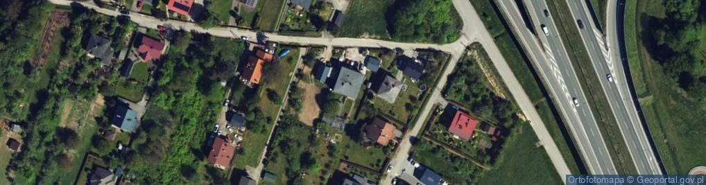 Zdjęcie satelitarne Gwiezdna ul.
