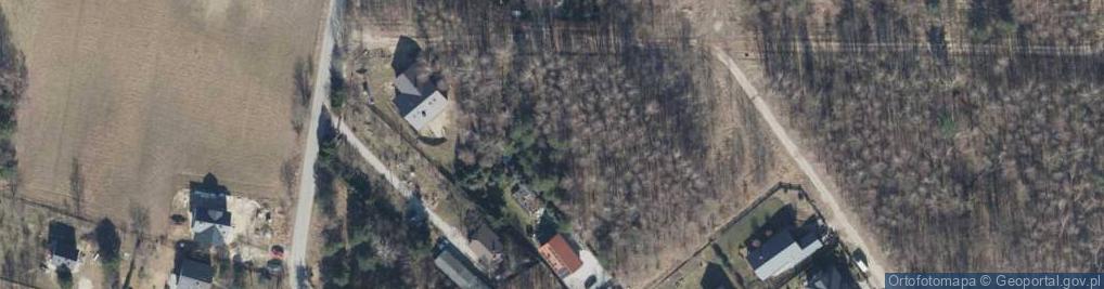 Zdjęcie satelitarne Gwiaździsta ul.