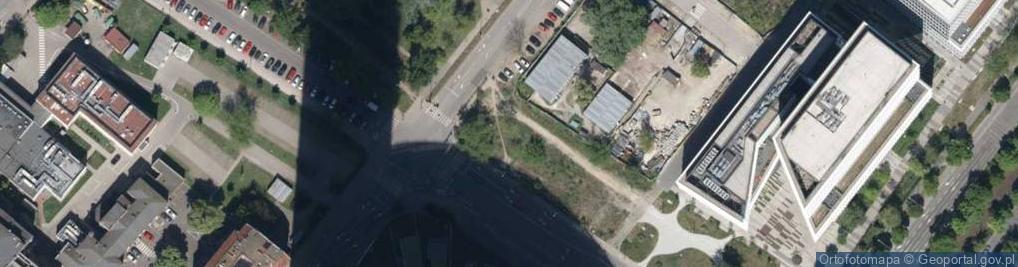 Zdjęcie satelitarne Gwiaździsta ul.