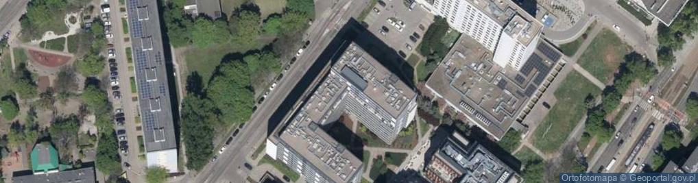 Zdjęcie satelitarne Gwiaździsta ul.
