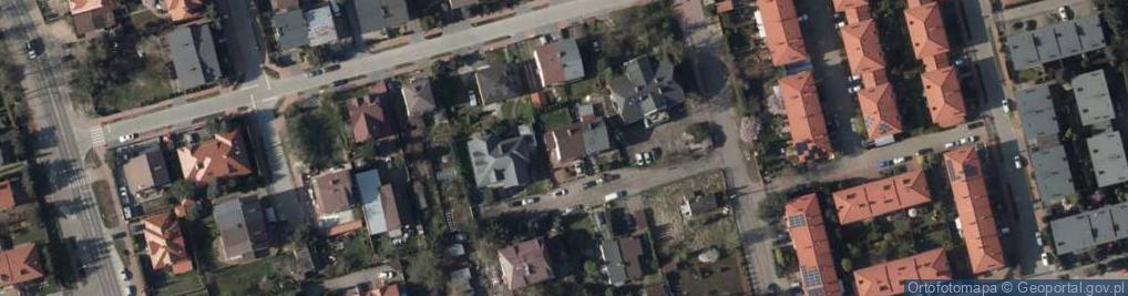 Zdjęcie satelitarne Gwiaździsta ul.
