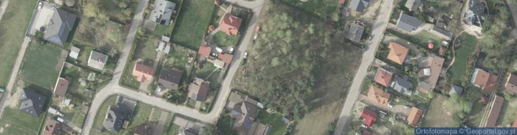 Zdjęcie satelitarne Gwiaździsta ul.
