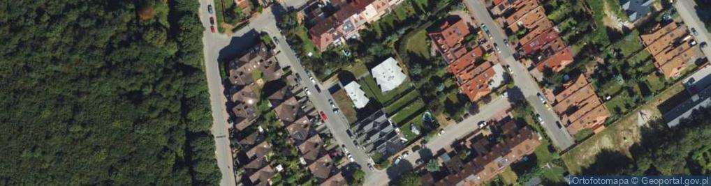 Zdjęcie satelitarne Gwiezdna ul.