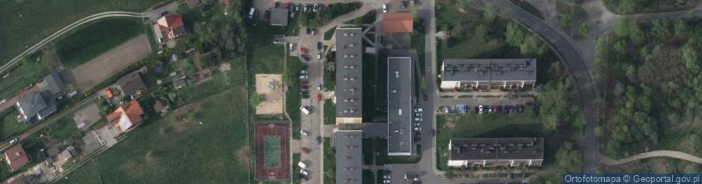 Zdjęcie satelitarne Gwarków ul.