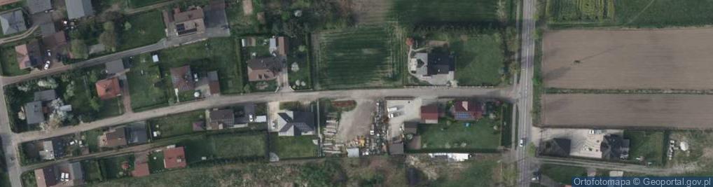 Zdjęcie satelitarne Gwarków ul.
