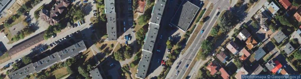 Zdjęcie satelitarne Hallera Józefa, gen. ul.