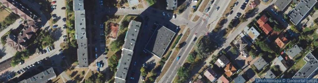 Zdjęcie satelitarne Hallera Józefa, gen. ul.