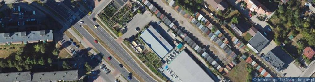 Zdjęcie satelitarne Hallera Józefa, gen. ul.