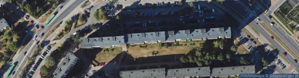 Zdjęcie satelitarne Hallera Józefa, gen. ul.