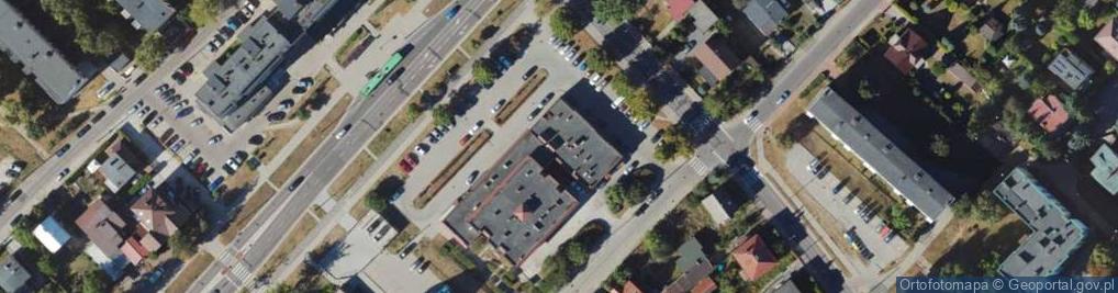 Zdjęcie satelitarne Hallera Józefa, gen. ul.